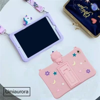cartoon stand cover for samsung galaxy tab a 8 0 2019 sm t290 sm t295 t290 t295 t297 kids safe shockproof tablet silicone case