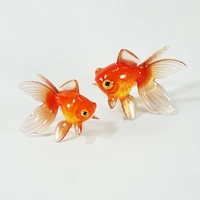 diy handmade accessories simulation goldfish good luck koi earring jewelry findings material pendant diy jewelry 1pcs