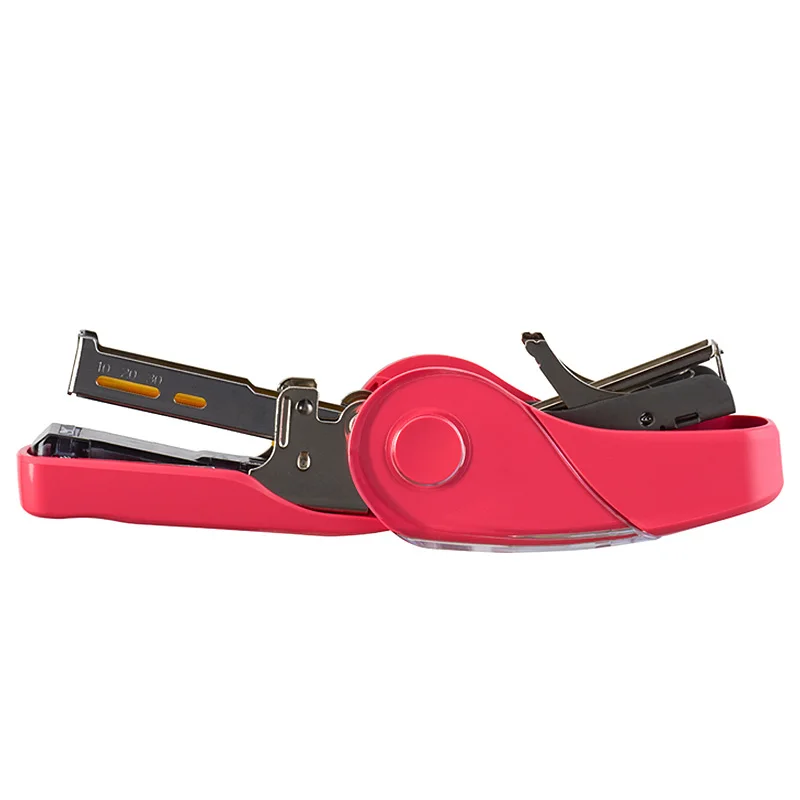 Макс Легкое нажатие степлеры HD-10FL3K плоские шпильки мини степлер