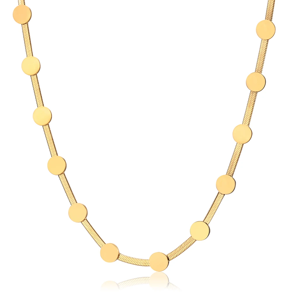 Позолоченные ожерелья-змеи для женщин и девушек Очаровательная цепь-чокер из