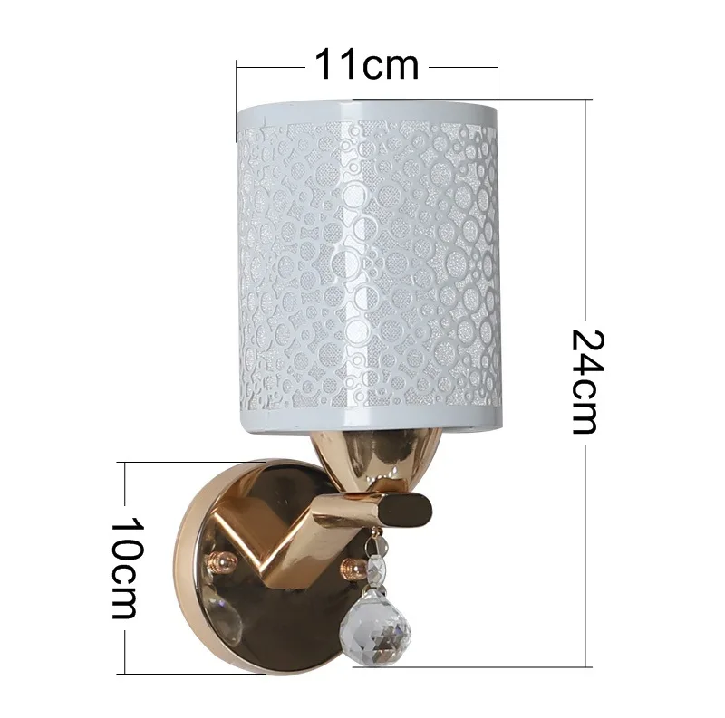 

E27 Indoor Modern style Wall Lights Fixture Bedroom Living Room Stair Sconce Lamp