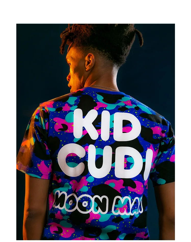 

2021 Summer New Men's T-shirt Galaxy Walker Pure Cotton Short Sleeve Men's and Women's BAPE tshirt Harajuku T-shirt High Quality