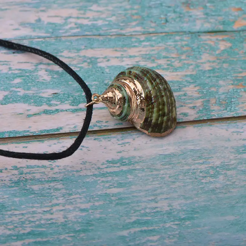 style 8 DIY Морское ожерелье Nautilus морской пляжный Декор натуральный Раковины ракушки Средиземноморский стиль морской раковины лучшие подарки для женщин - Цвет: style 8