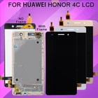 Catteny для Huawei Honor 4C ЖК-дисплей G Play Мини ЖК-дисплей с сенсорным экраном дигитайзер сборка CHC U01 U03 дисплей Бесплатная доставка