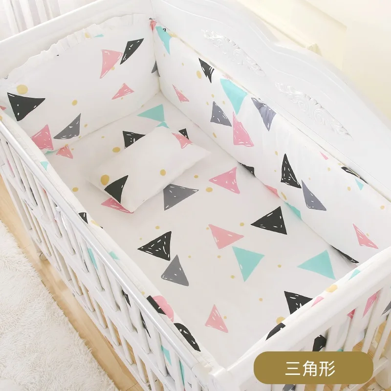 6 шт. Детские бамперы Комплект постельного белья cama bebe декор для детской комнаты