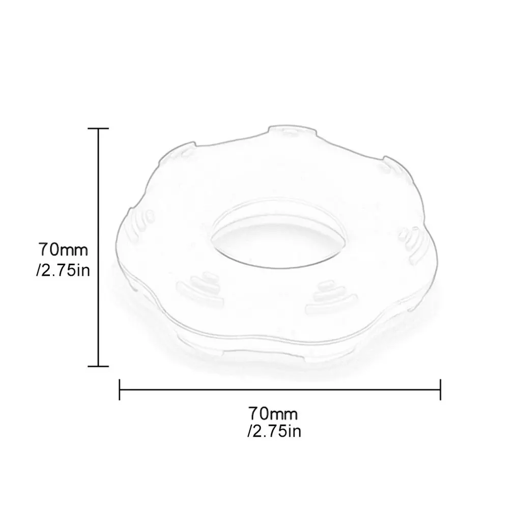 

Silicone Finger Force Exercise Rehabilitation Ring Massage Grip Ring Silicone Finger Exerciser Finger Exerciser