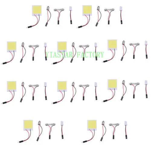Фото 100 шт., Автомобильные светодиодные панели T10 Festoon W5w Cob 24SMD 36SMD 48SMD, 12 В постоянного тока №5