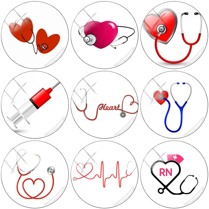 Шприц TAFREE медсестринский стетоскоп с рисунком изображения 12 мм/15 мм/16 мм/18 мм/20