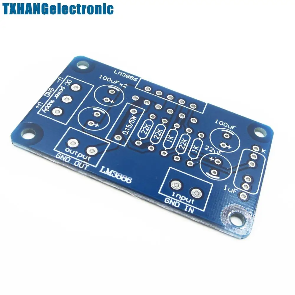 60W LM3886TF AC 20 ~ 28V Звук Аудио Моно-усилитель цифровой усилитель мощности DIY Kit |