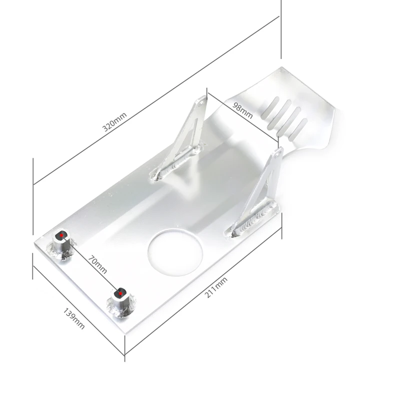 Протектор двигателя мотоцикла сплав Bash пластина гвардии для универсального Moto Go