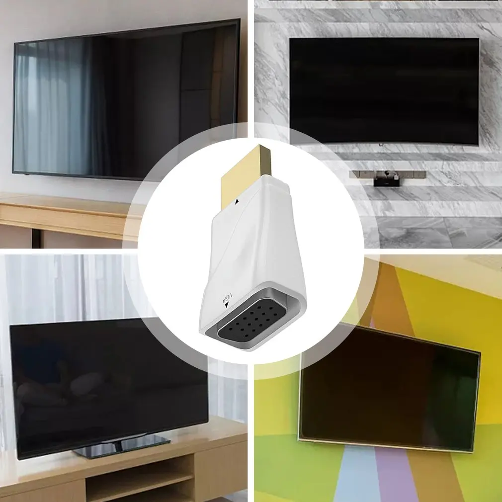 Адаптер HDMI-совместимый с VGA адаптер стабильный преобразователь высокой четкости