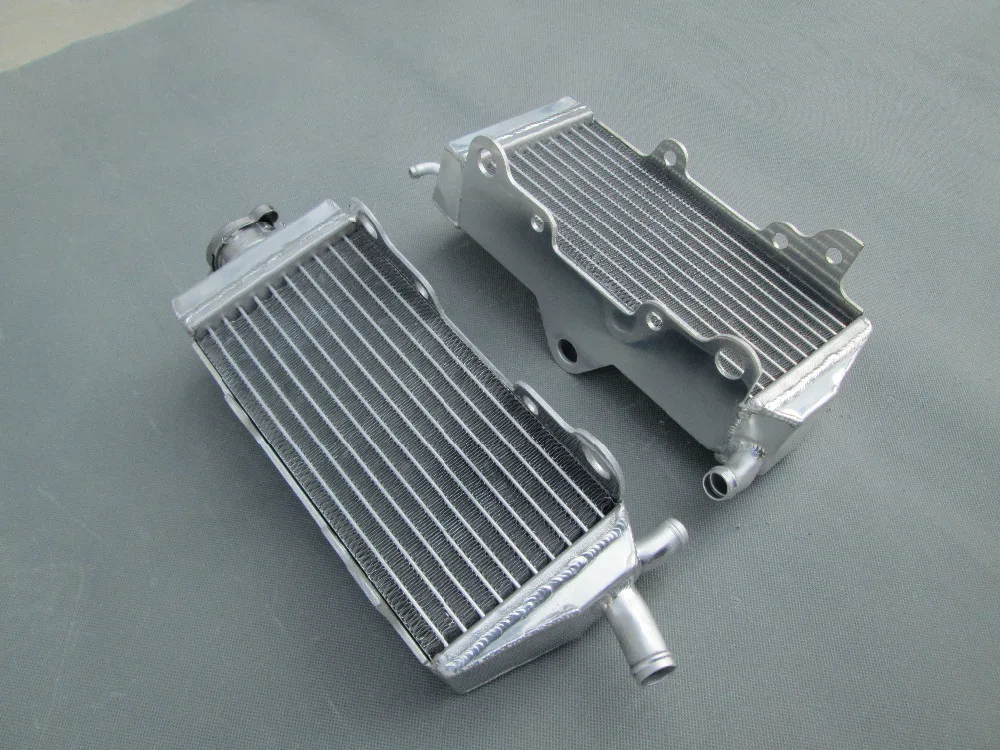 Алюминиевый радиатор и красный шланг для HONDA CR125R/CR125 1990 1997 91 92 93 94 95 96|Охлаждение