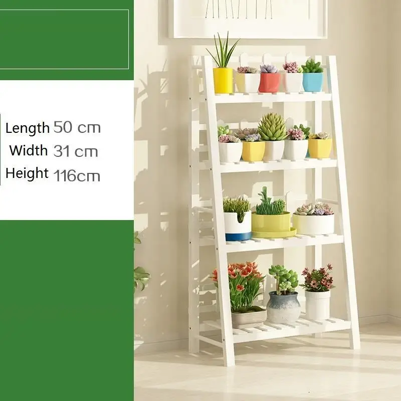 

Wood Suporte Flores Plantas Garden Shelves For Estanteria Para Macetas Plant Rack Dekoration Balcony Shelf Outdoor Flower Stand