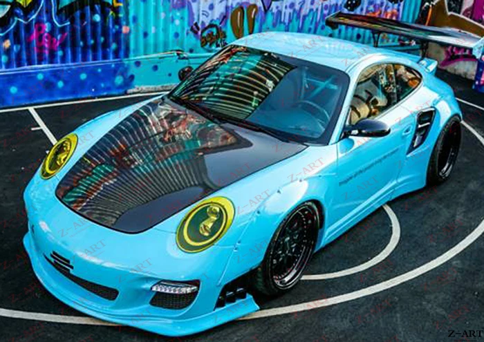 Z ART широкий средства ухода за кожей комплект для Porsche 911 Модифицированная тюнинг