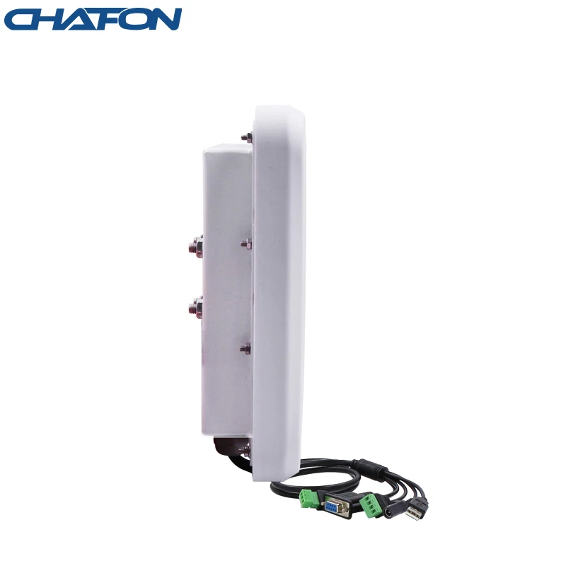CHAFON 5 6 м Uhf Rfid считыватель дальнего действия Встроенная 6dbi круглая антенна RS232 WG26