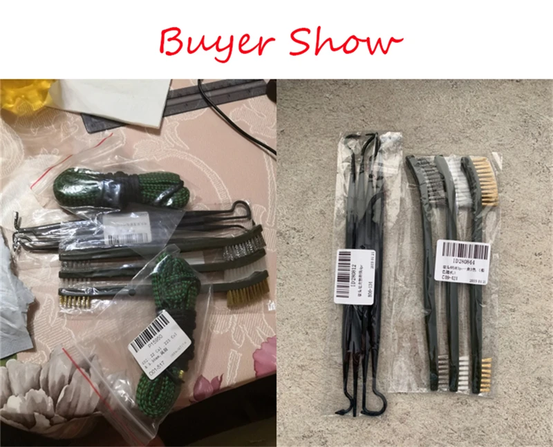 7pcs/Set 3pcs Steel Wire Brush+ 4pcs Nylon Pick Set Universal Gun Hunting Cleaning Kit Tactical Rifle Pistol Gun Cleaning Tool