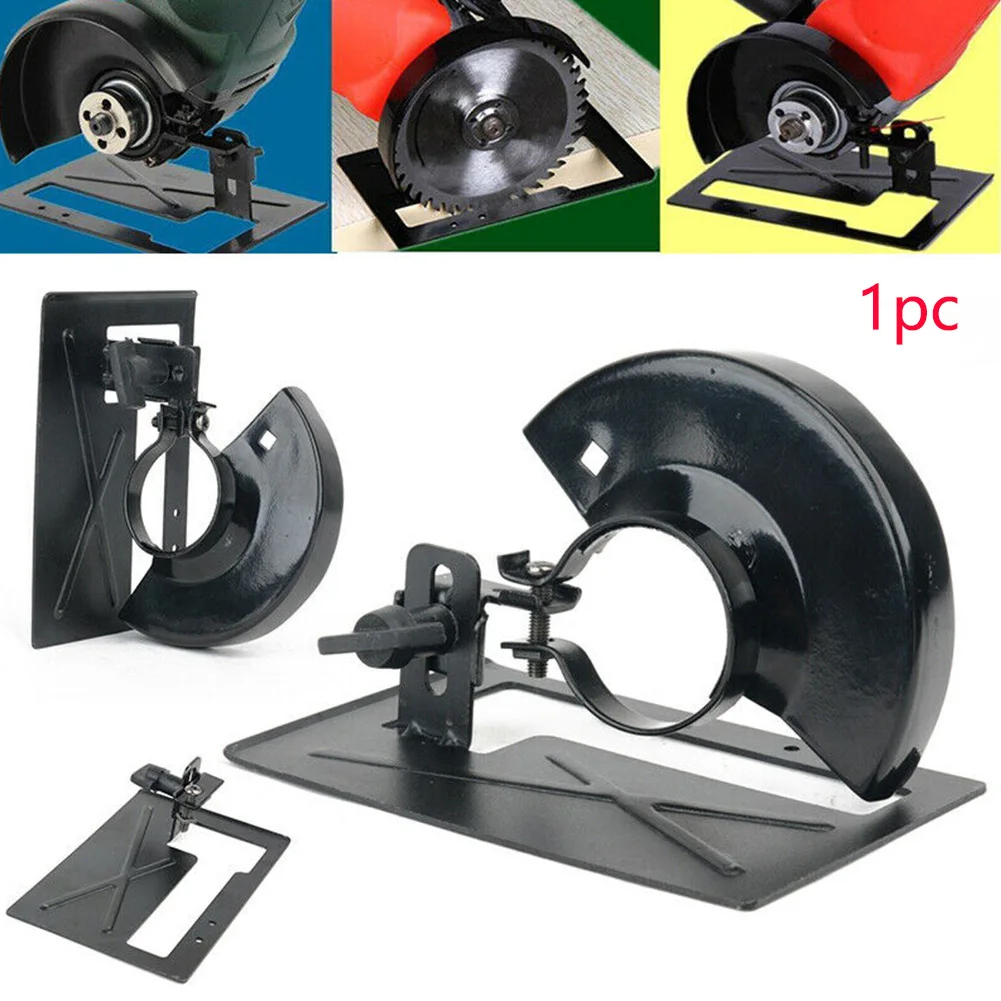 

Woodwoking Support Adjustable Power Tool Angle Grinder Bracket Safety Base Cutting Cover Thickened Metal Balance Holder Stand