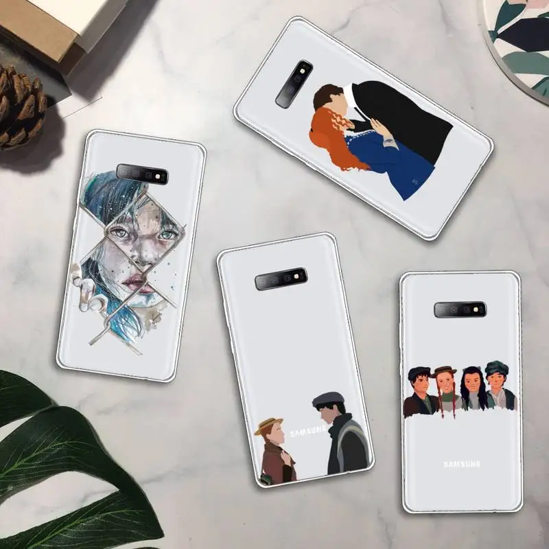 

Anne with an E Phone Case Transparent For Samsung Galaxy A71 A21s S8 S9 S10 plus note 20 ultra