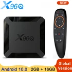 ТВ-приставка X96Q, Android 2020, 2 + 16 ГБ, Allwinner H313, 4 ядра, 4K, 60 кадровс, H.265, Wi-Fi