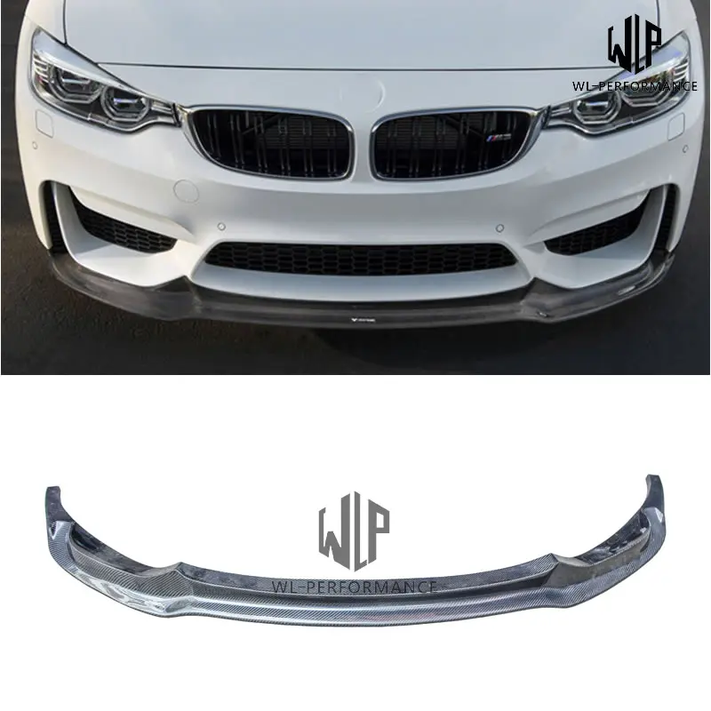 F30 Высокое качество углеродного волокна передний губ сплиттер Автомобиль