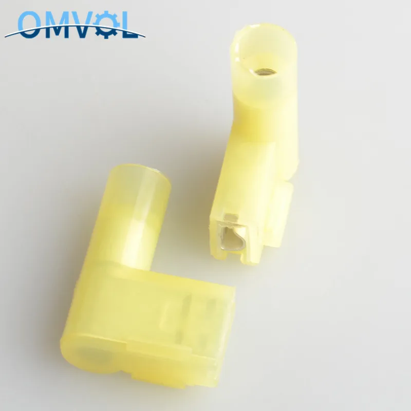 25 шт. нейлоновый флаг женский терминал изолированный 6 3 штекер прямоугольные