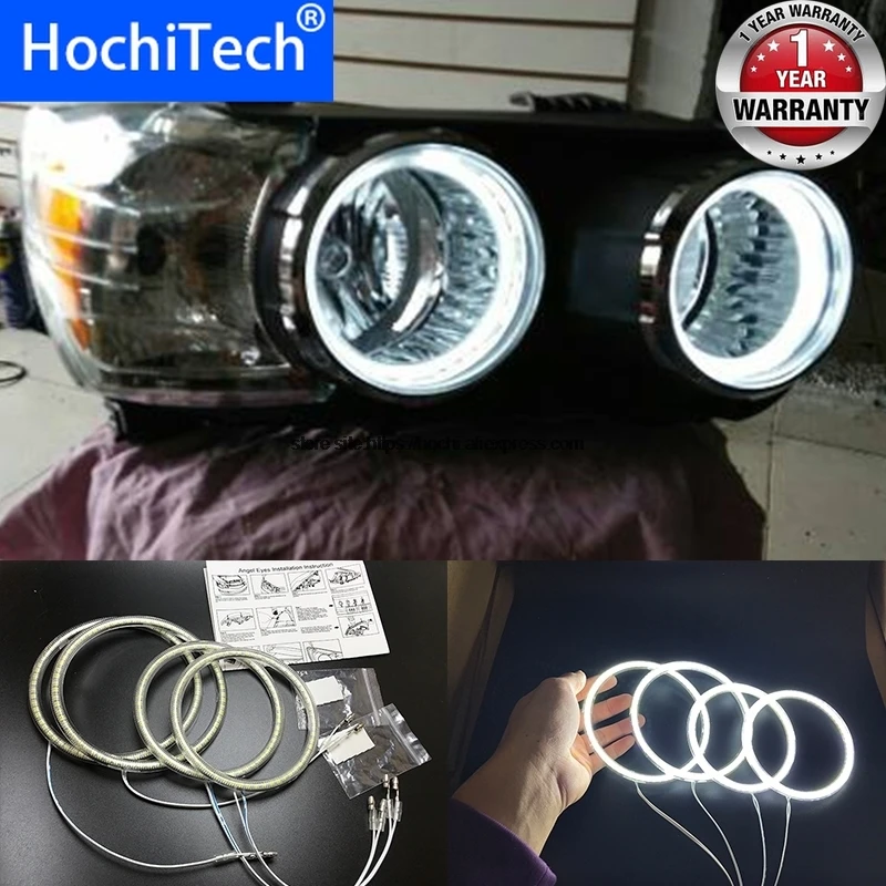 

HochiTech для Chevrolet Aveo 2011-2014, ультра яркий SMD белый светодиодный комплект с ангельскими глазками, 2600лм, 12 В, кольцевой дневный ходовой светильник, ...