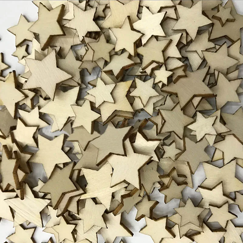 200pcs mixed 200 шт. форма пентаграммы Смешанный Размер 10/12/15/20 мм Hand-made Сделай Сам принадлежности для скрапбукинга украшения ремесла граффити кнопки - Цвет: 200pcs mixed