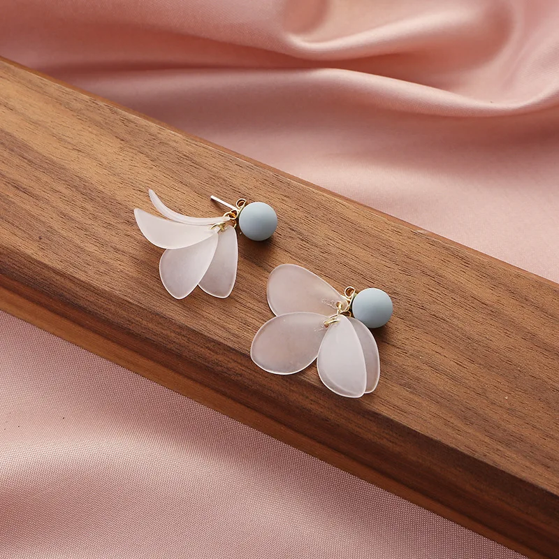 

Korean Fashion Earrings 2021 Fashion Trend Retro Pearl Flower Ladies Earring Clip Earrings Without Ear Holes Gift Jewelry