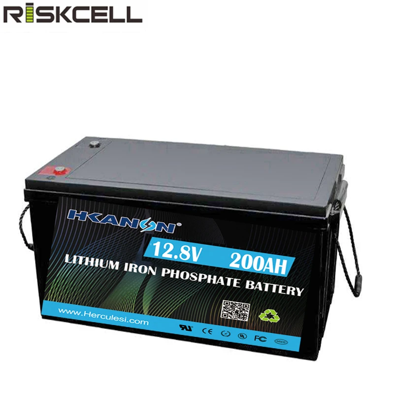 Bateria12.8V 200AH LiFePO4 12V 200Ah литий железо фосфат аккумулятор для RV солнечной морской вне
