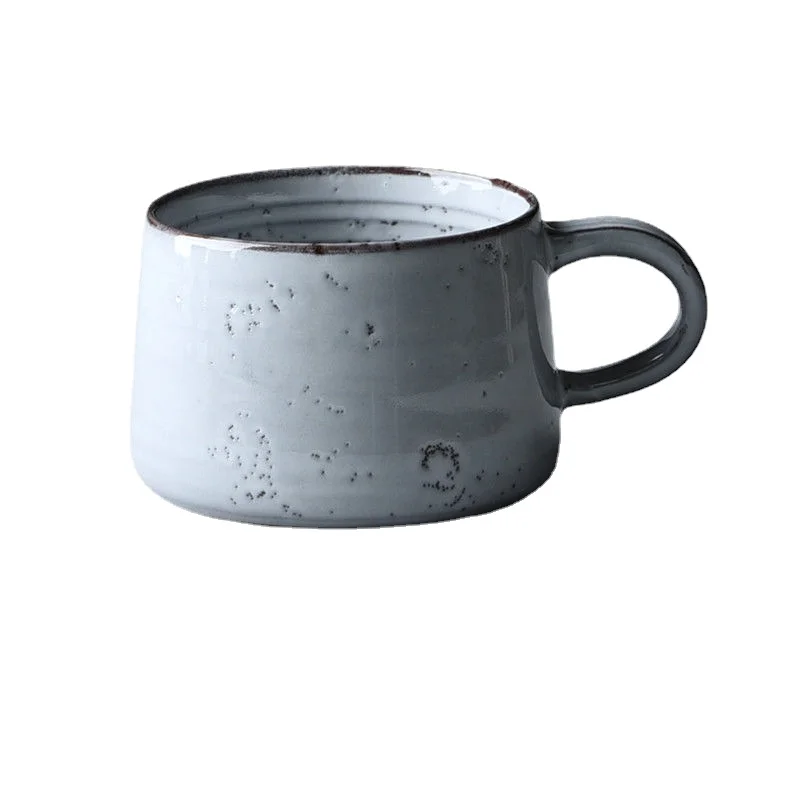 Кофейная чашка кружка чайная ручная роспись керамическая для воды креативная