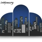 Двухсторонний чехол с изображением арки и ночного города