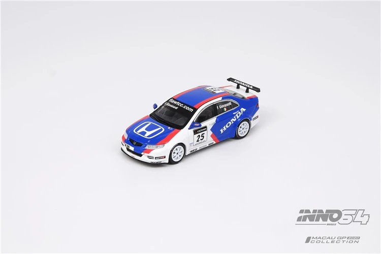 

INNO64 1:64 HONDA ACCORD Euro-R (CL7) #25 JAS MOTORSPORT Diecast Model Car