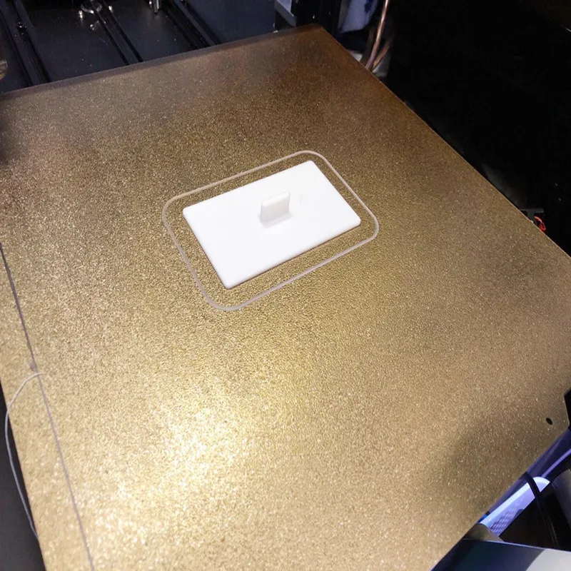 Энергичный Новый 224x254 мм Prusa односторонний текстурированный PEI с порошковым