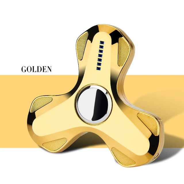 GOLD 2 Горячее предложение, USB Электронная зажигалка для сигарет, ручная прядильная электрическая зажигалка, ветрозащитная плазменная дуговая импульсная Вольфрамовая зажигалка - Цвет: GOLD 2
