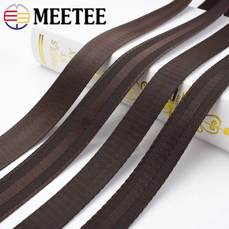 Meetee 44 метра 25-38 мм полиэстер нейлоновые лямки ленты DIY Безопасность сиденье