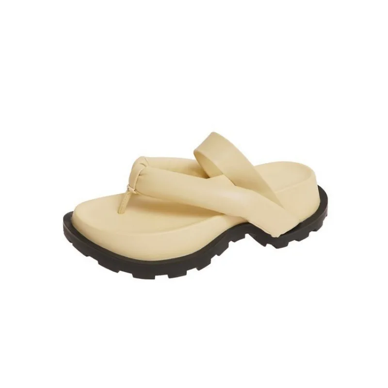 

Summer Breathable Women's Roman Sandals Muffin Thick Women's Slippers Outdoor Leisure Women's Flip Flops Zapatillas Mujer