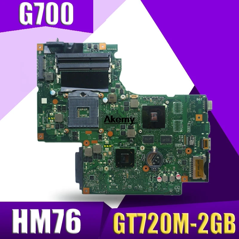 G700 para lenovo материнская плата для ноутбука com gt720 BAMBI GPU HM76 11SN0B5M11 11S90003042 оригинальная