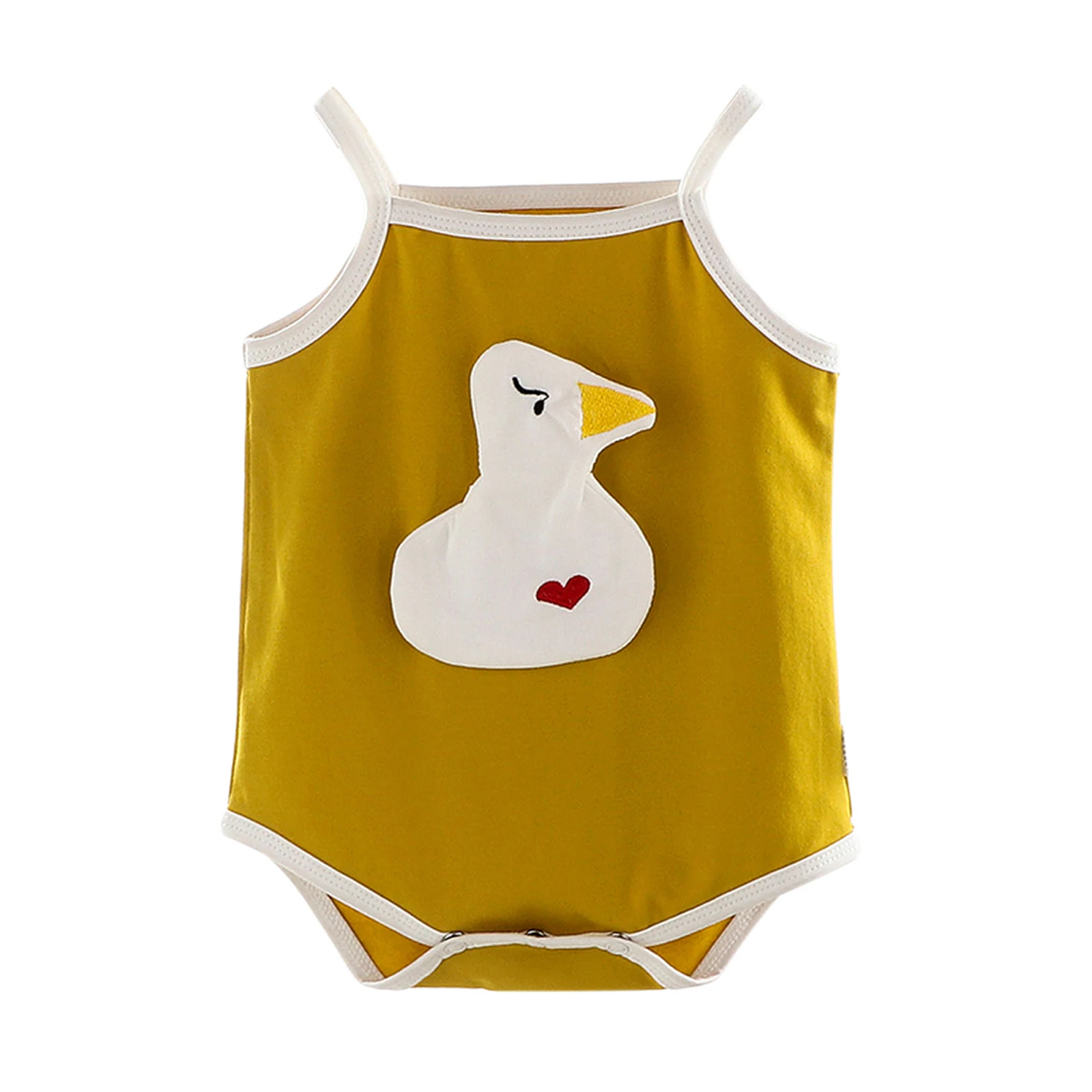 

Baby's Romper, Cute Cartoon Sleeveless Sling Bodysuit One-piece Suit for Photography Birthday Party