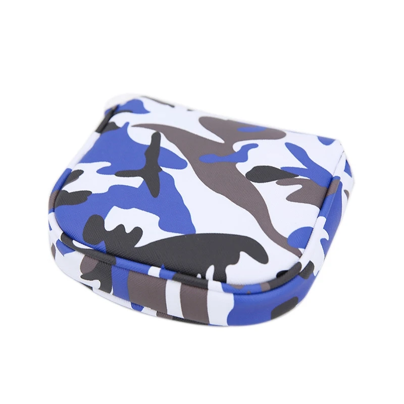 

Golf Head Covers PU Club Accessories Camouflage Golf Putter Cover Headcover for Blade Golf Club Head Covers Accessory