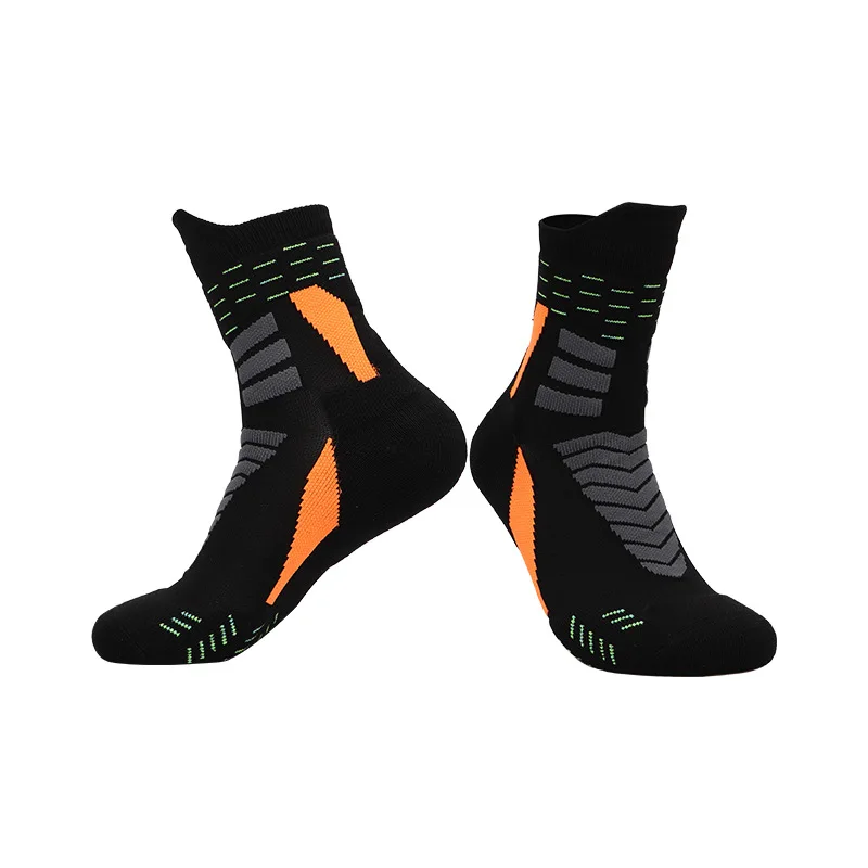 

Элитные баскетбольные носки, мужские велосипедные носки, короткие сетчатые футбольные носки, Нескользящие дышащие тканевые велосипедные н...