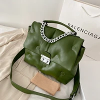 space cotton tote bag women designer handbags 2021 girls shopper fashion round shape pattern chain large capacity crossbody bags