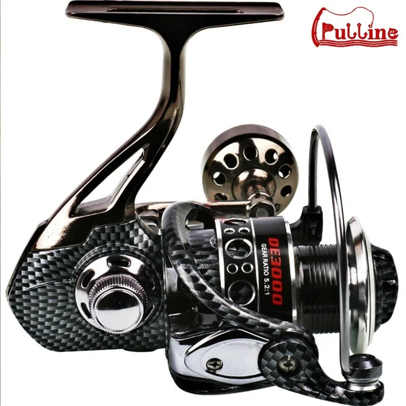 

PULLINE Spinning Fishing Reel 13BB Fishing Wheel Left/Right Handle Spincasting Trolling Fishing Reel