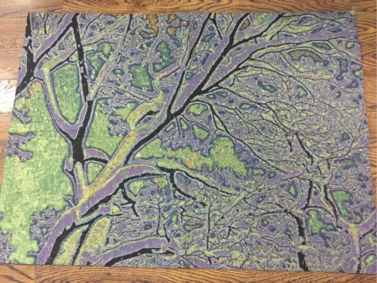 

68*90CM BELGIUM JACQUARED WALL HANGING TAPESTRY HOME SARPA MODERN STYLE DECORATIVE BLANKET RETRO VINTAGE BRANCH ABSTRACT TREE