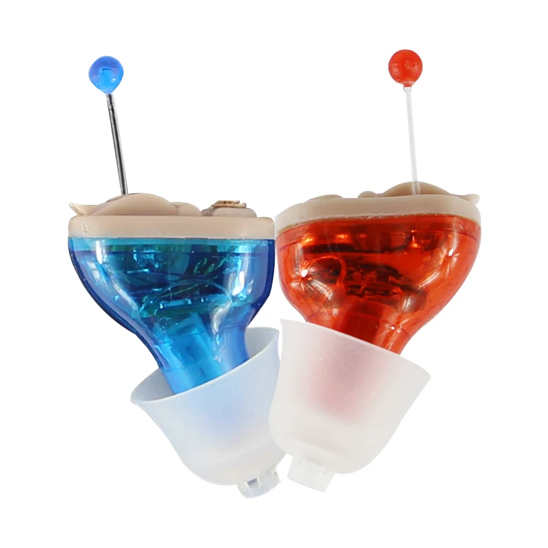 Невидимый слуховой мини аппарат внутренний для глухих ушей с цифровым тоном и CIC