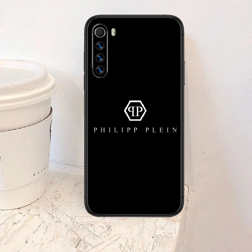 

qp Philipp luxury Brand Phone Case For Xiaomi Redmi Note 7 8 8T 9 9S 4X 7 7A 9A K30 Pro Ultra black Bumper Painting Waterproof