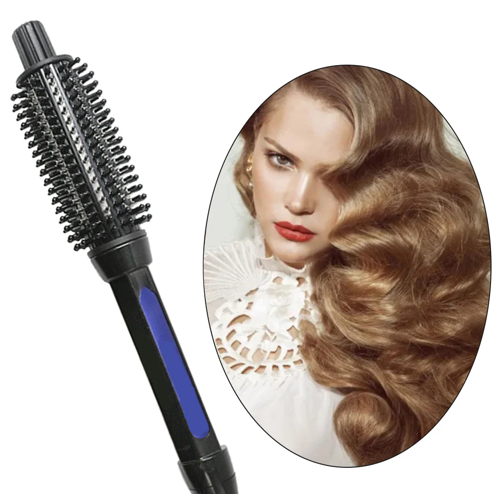 

Hot Air Brush Comb Travel Portable Professional Lengthened Curling Tool Salon Ergonomic Adjustable Temperature Hair Styling Home