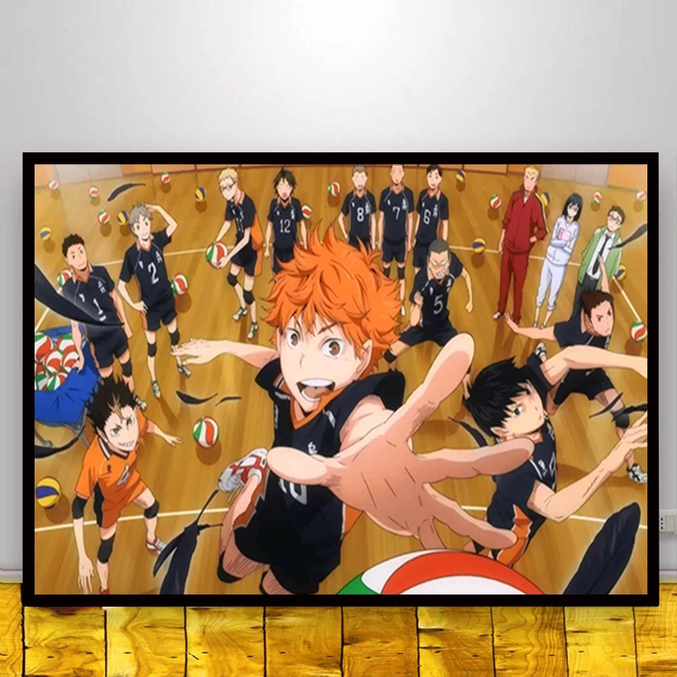 

Japanese Famous Anime Haikyuu ,HD Poster Character Canvas Painting Modern Home Art Mural Baby Room Wall Decoration Accessories