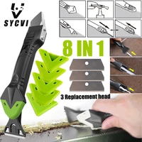 silicone remover 5 in 1 scraper kit silicone scraper hand tools sealant scraper silicone tool sealant spatula caulking tool
