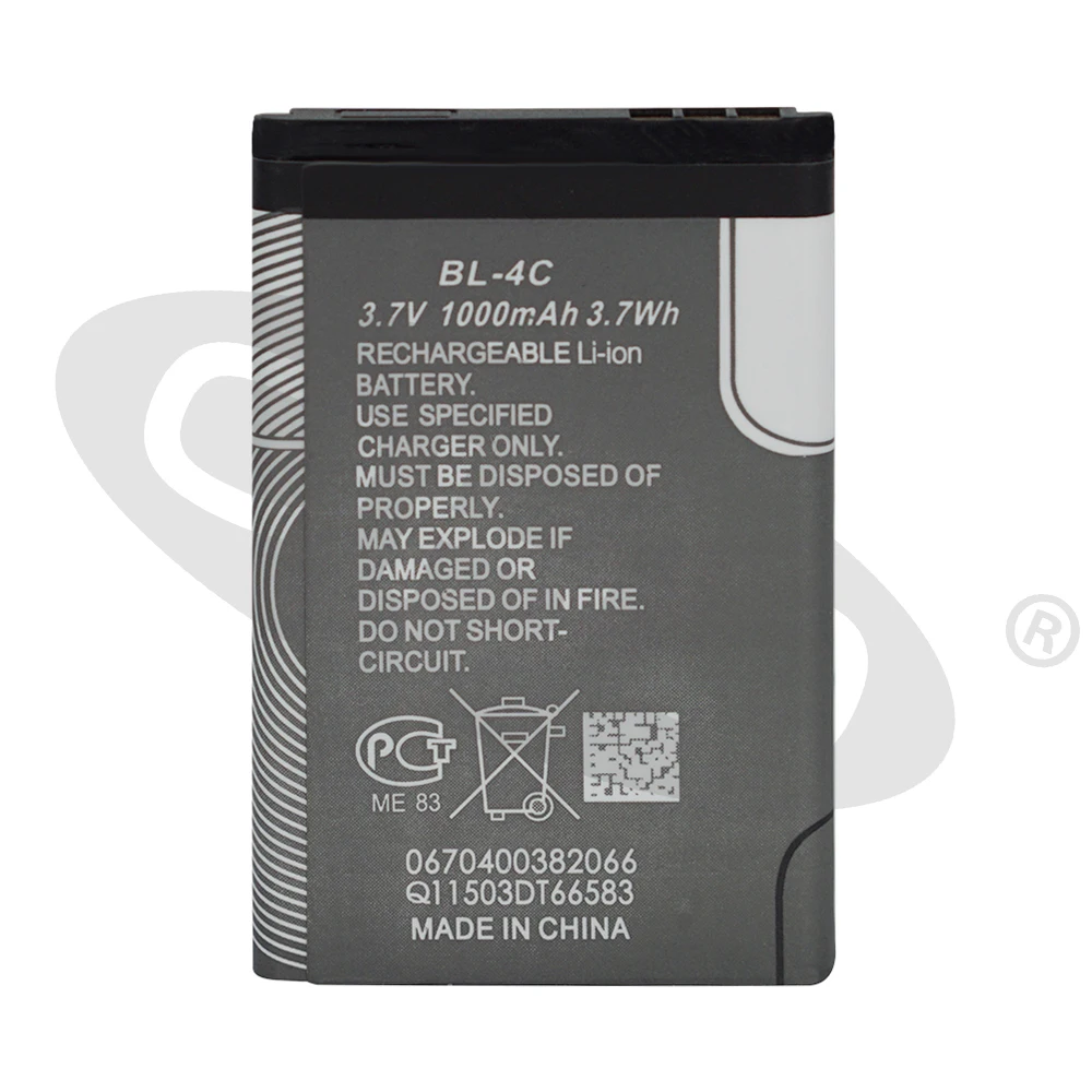Аккумулятор OHD для Nokia BL 4C BL4C 100% оригинальный аккумулятор телефона 6100 5100 1202 1265 6300