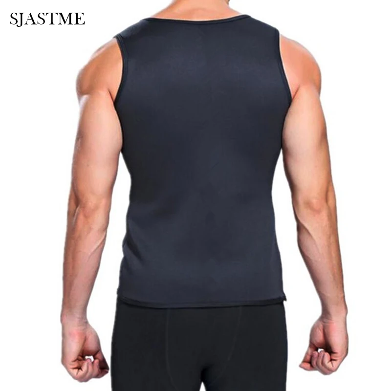 Мужская майка для похудения SJASTME топ из неопрена живота Abdo мужская Тонкая | одежда